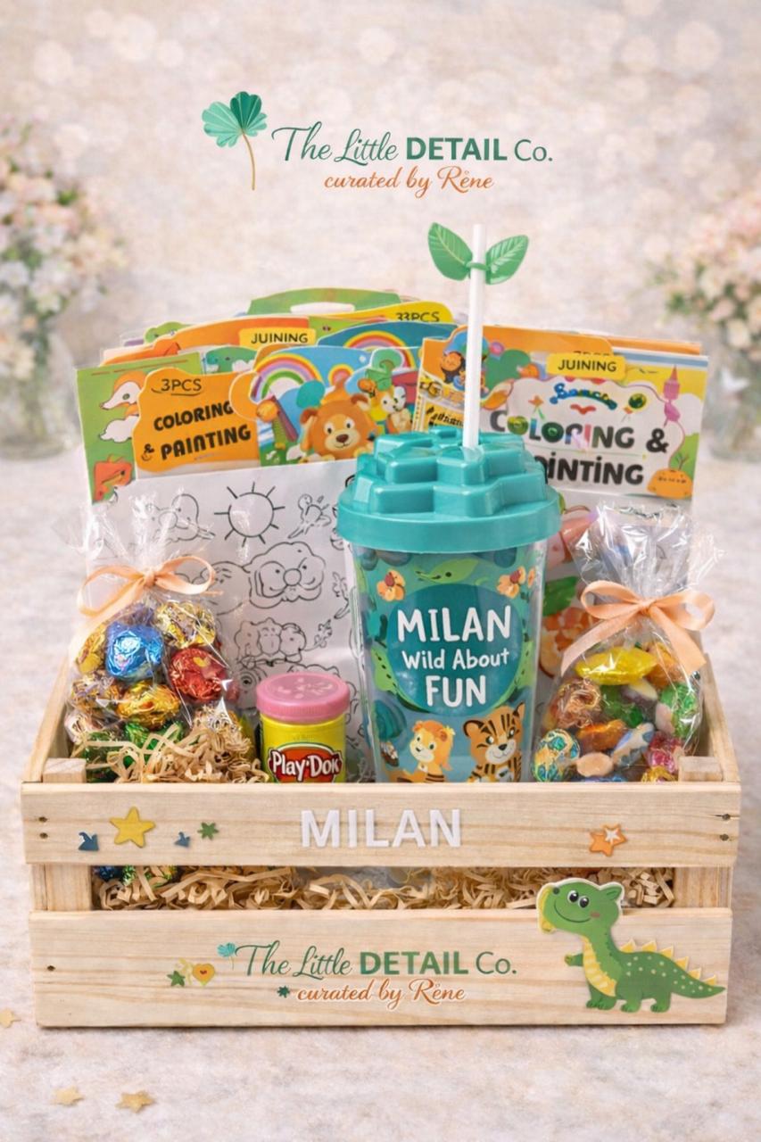 Personalised Party Play Crates